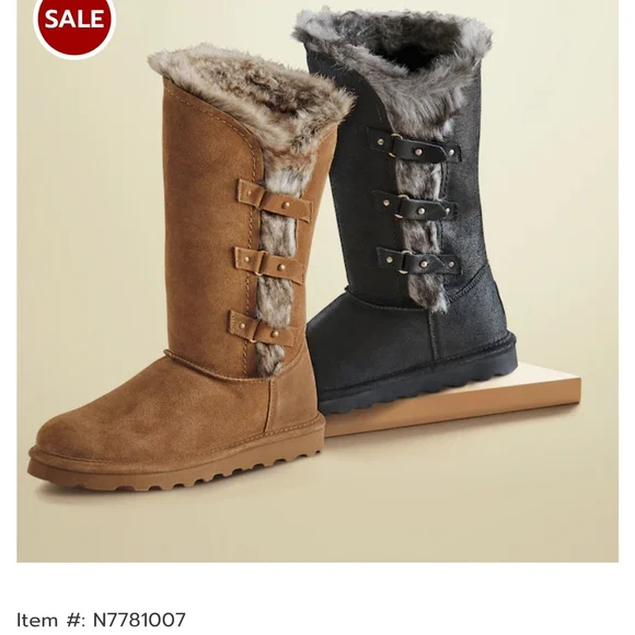 Bearpaw Emery BLACK BOOTS ONLY - Picture 1 of 1